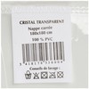 Soleil d'Ocre 853600 Cristal Square Tablecloth Transparent PVC Transparent 180
