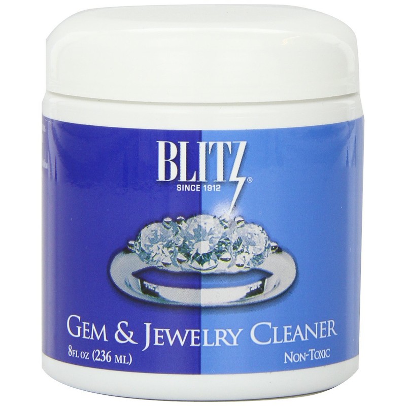 Blitz Gem & Jewelry Cleaner Cleaning Liquid for Gold, Silver,