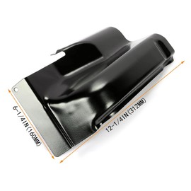 HECASA Steel Cab Corners Set Pair Compatible with 2004-2008 Ford F150 4 Door & Lincoln Mark LT Crew Cab Pickup Truck Powder Coated