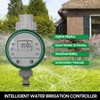 Lepmerk Digital Automatic Watering Timer Programmed Garden Irrigation Timer Battery