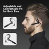 Bluetooth Headset, Bluetooth Earpiece with LED Display Charging Case,100H Playtime