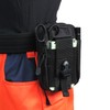 TacFirst Molle Bag T195 Belt Bag EDC Pouch Organiser (Black,
