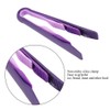 3-Piece Plastic Kitchen Tongs, 6, 8, 10 Inch, Non-Slip Mini