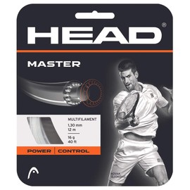 HEAD Unisex Adult Master Tennis String, Natural, 16L