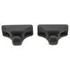 2PCS Sun Visor Mount Bracket Clip 94473143900 Black Compact Structure