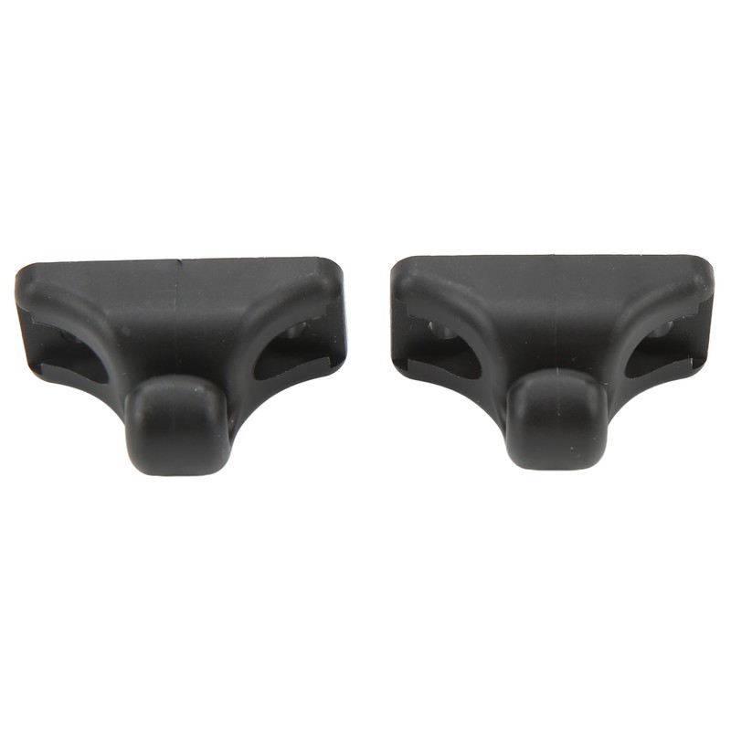 2PCS Sun Visor Mount Bracket Clip 94473143900 Black Compact Structure