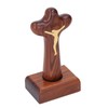 Wood Baptism Crosses Natural Texture Magnetic Standing Exquisite Polishing Carved