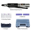 Engraving Pen Portable Electric Engraving Tool Kit, Rechargeable Engraver Machine