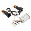 Brushed Motor Controller Throttle Grip Kit 800W Motor Speed Control