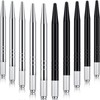 Microblading - 10 bolígrafos manuales para cejas, microcuchillas, de aluminio,