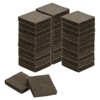 uxcell Felt Furniture Pads, 32Pcs 0.98" x 0.98" Adhesive Backed