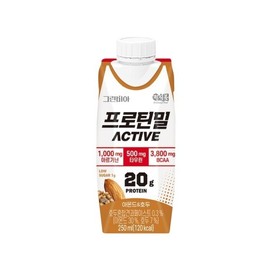 Protein Meal Active Almond and Walnut 250ml x 54 Packs / 프로틴밀 액티브 아몬드와호두 250ml x 54팩