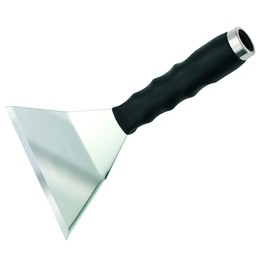 IVY Classic 23075 7" Heavy-Duty Bent Pole Scraper with Stainless Steel Blade, 1-Pack