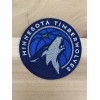 MINNESOTA TIMBERWOLVES VINTAGE STYLE EMBROIDERED IRON ON  PATCH.  2.5”x 2.5”