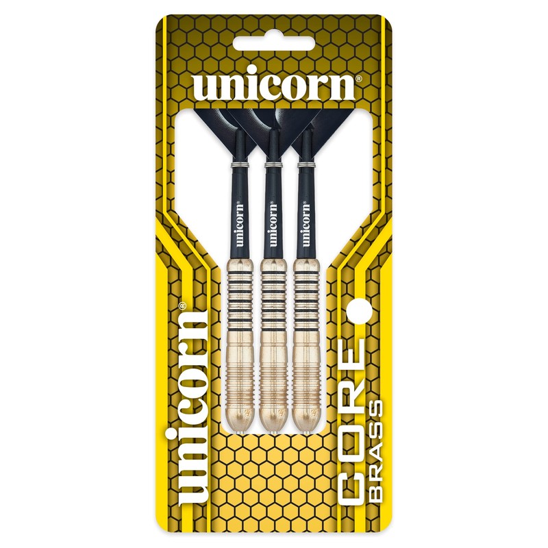 Unicorn Steel Tip Darts Set | Core Brass Barrels |
