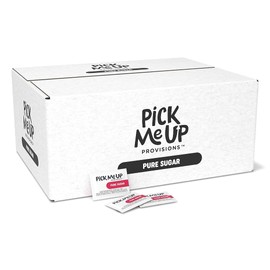 Staples Pick Me Up Provisions Pure Sugar Packets, 2000 Count Box