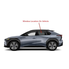 NAGD Fit 23-25 Toyota BZ4X Subaru Solterra Driver Left Side Rear Door Window Glass