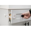 Home Safety Multi-Purpose Adhesive Latch 3 Pack, Award-Winning Brand, Childproofing