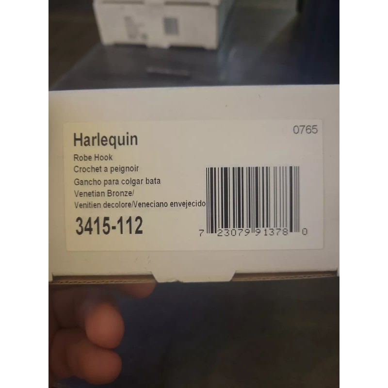 BALDWIN NEW BALDWIN BATH COLLECTION PREMIUM ROBE HOOK 3415-112 Venetian