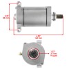 Caltric Starter for Yamaha Kodiak 400 450 YFM400 YFM450 2000
