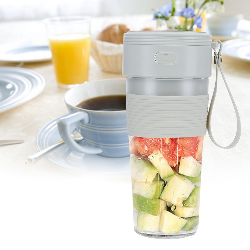 300ml Portable USB Rechargeable Mini Juicer Fruit Extractor Blender for