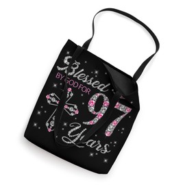 Blessed by God For 97 Years Old 97th Birthday Gift For Women Tote Bag