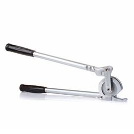 Flexzion Copper Tubing Bender - 1/2 Inch OD Manual Copper Pipe Bender with Wide Hook Grip up to 180-Degree HVAC Bending Tool for Soft Iron Pipe, Aluminum Tube, Stainless Steel Tube, and Refrigeration