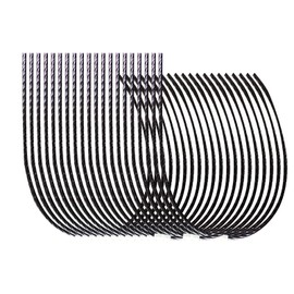 Bosch F016800431 Trimmer Line, Extra Strong Cutt-ing Thread Grass Trimmer Spool Line for AFS 23-37 Brush Cutt-er, 37cm × 3.5mm (50)