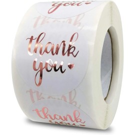 NoBrand 1.5 Inch Thank You Stickers, 500 PCS Sealing Stickers Thank You Label Tags for B