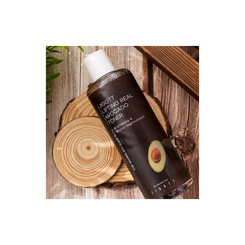 Jigott Tonico Facial Hidratante Extracto Aguacate Jigott 300ml