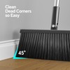 Spreezy Broom with Dustpan Combo Set, 52" Long Handle Standing