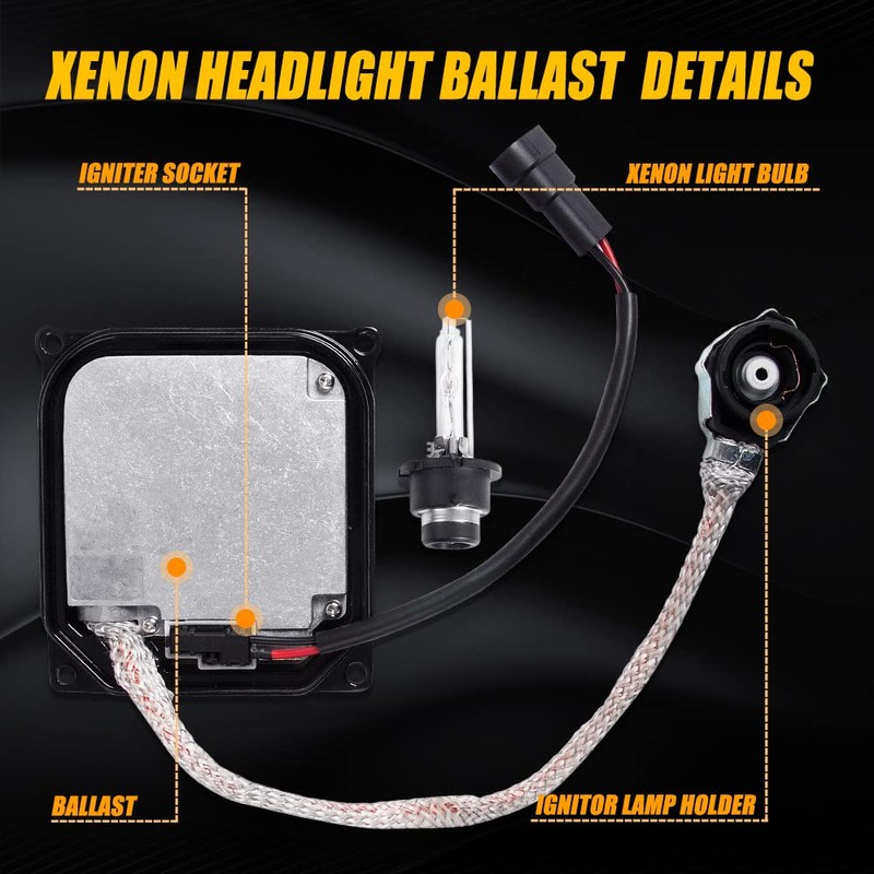 RANSOTO DDLT003 Xenon HID Headlight Ballast Control Unit with Igniter