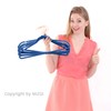 MIZGI Premium Velvet Hangers (50 Pack) Heavy Duty - Non