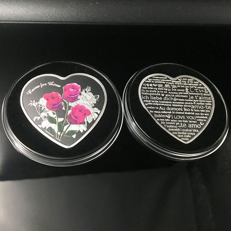 Romantic I Love You Coin Love Words Wedding Gift Love