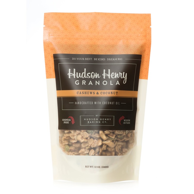 Hudson Henry Granola, Variety Pack (Pecan, Cashew, Pistachio granolas) -
