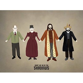 FX What We Do in the Shadows Colin's Family Photo Premium Satin Poster - 24" x 36"