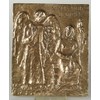 Bronze Relief Maria Gabriel, 13 x 10 CM
