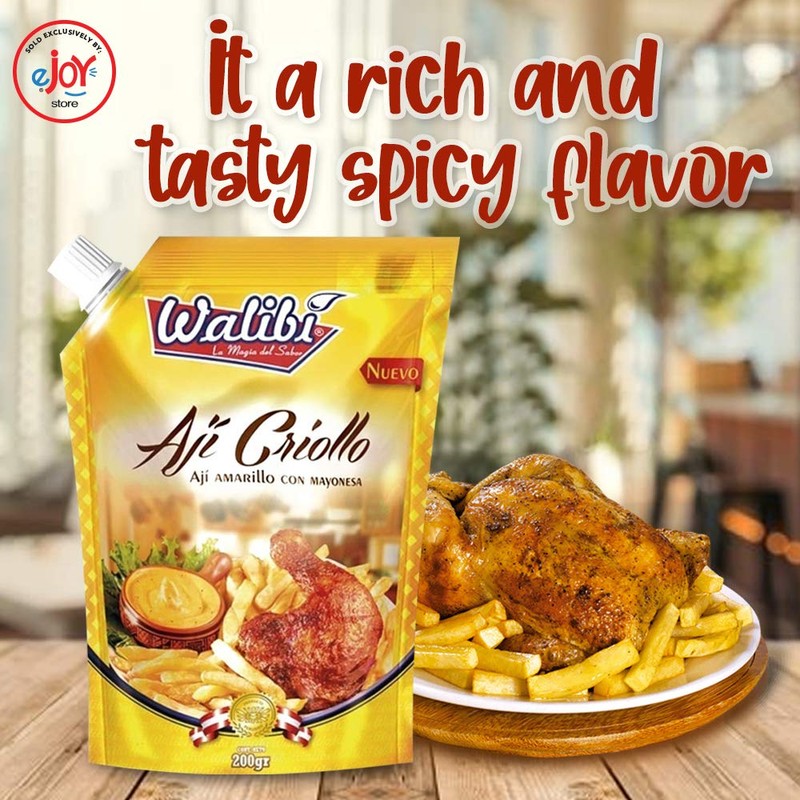 Walibi eJoyStore Aji Criollo - Hot Yellow Peruvian Pepper Sauce