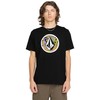 Volcom Men's Crisp Stone Short Sleeve Tee, Black S125, Medium