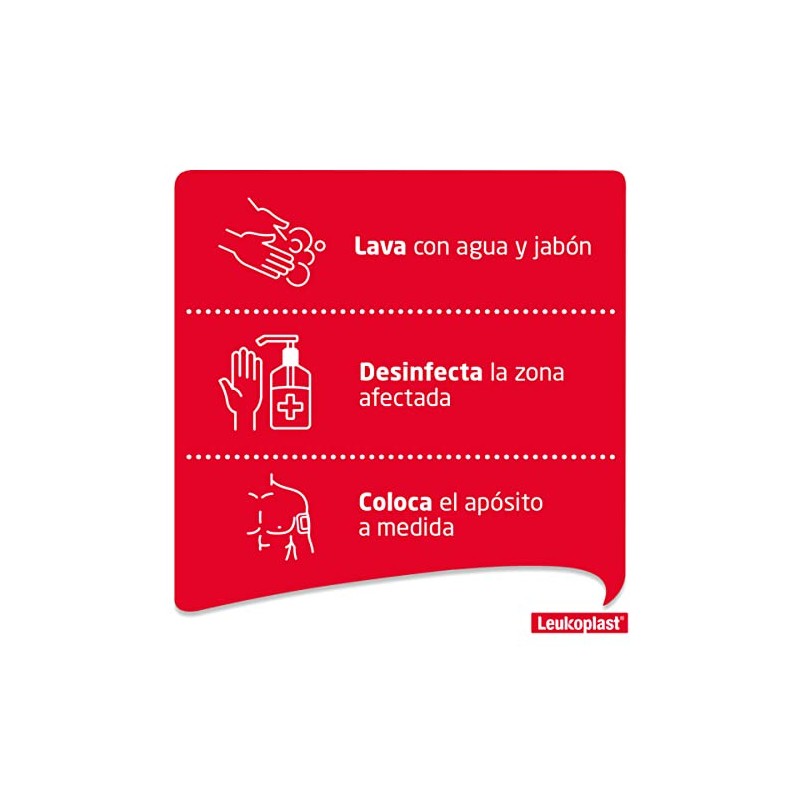 Leukoplast Cinta Adhesiva De Seda rollo de 10 cm X