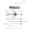 Meat Marinade Injector 304 Stainless Steel 3 Needles Sauce Seasoning