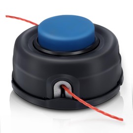 Hipa T35 Trimmer Head for Husqvarna 525L 522L 525LS 535LS 535LST 326L 324L 223L 224L 323L 325LX Trimmer Weedeater Head Prewound with .095-Inch Line Replace 537388101 (M10*1.25LH)