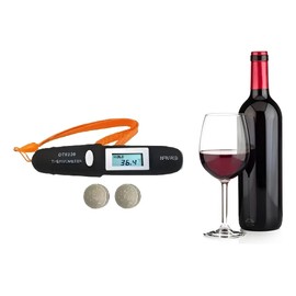Termómetro Digital Infrarrojo Portátil Para Vino Y Cocina