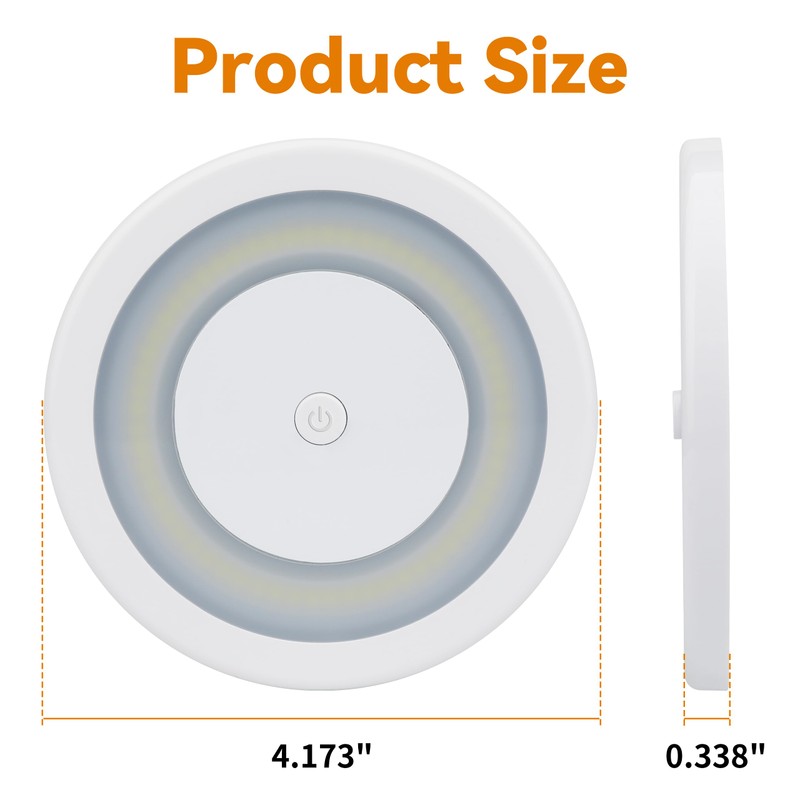 RVZONE RV Boat LED Ceiling Dome Light 12V 600LM RV