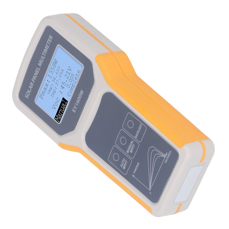 Solar Panel MPPT Tester 5‑1600W 0‑60A Photovoltaic Panel Multimeter with