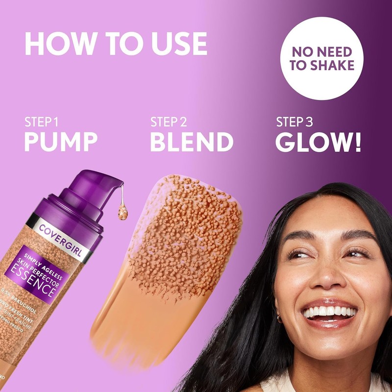 Simply Ageless Skin Perfector Essence - 20 Light by CoverGirl