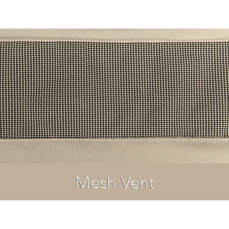 Covermates Outdoor Sectional Armless Chair Cover - Water Resistant Polyester,