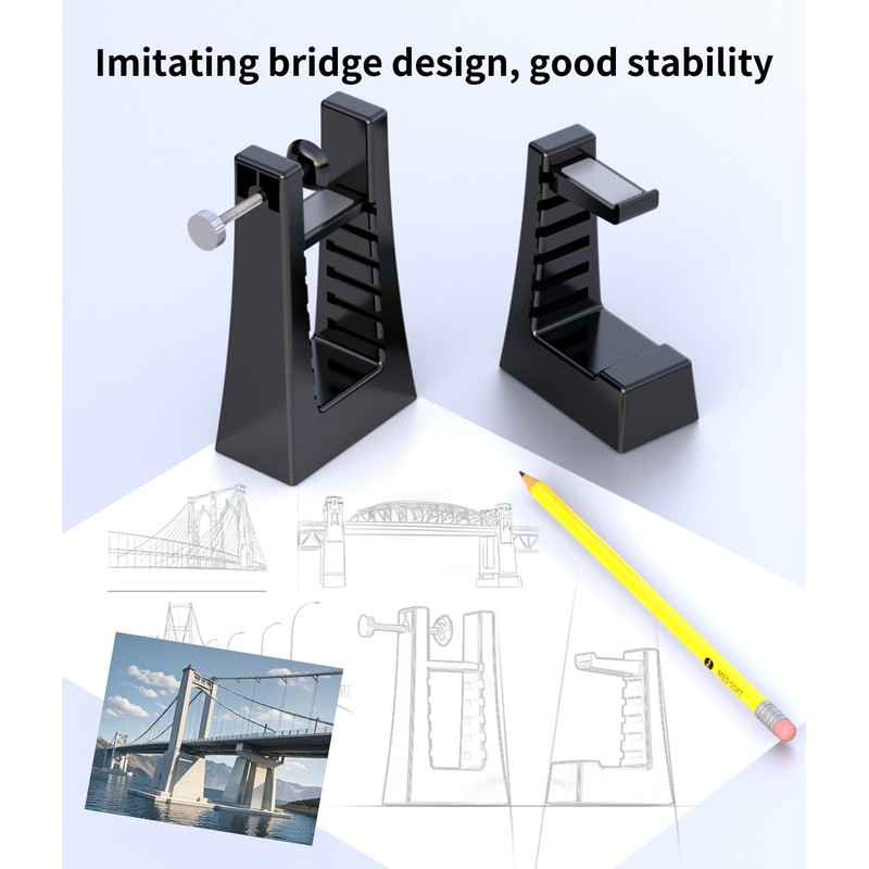 Laptop Stand for Vertical Screen, Portable Laptop Support, ABS Plastic