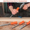 4 Piece Wood Chisel Sets Woodworking Tools Set, Wood Chisels