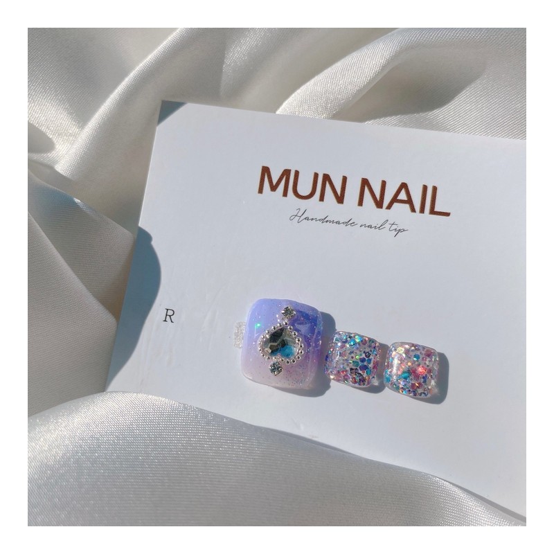 MunNail Aurora Pedi Tip - No. 9 / MunNail 오로라